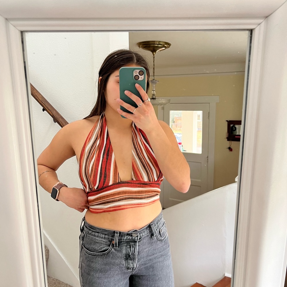 princess polly tie halter top
